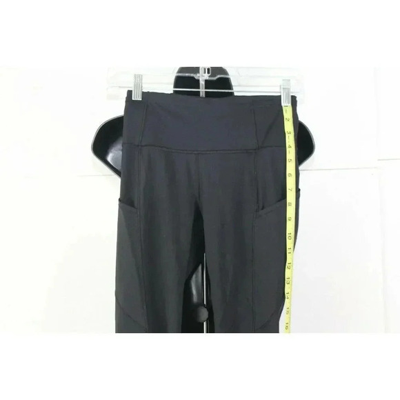 Lululemon Black Capri Leggings - Size Women's 4 - Picture 2 of 5